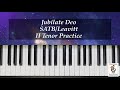 Jubilate Deo - SATB - Leavitt - II Tenor Practice with Brenda