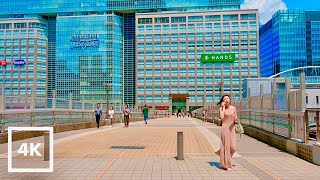 【4K】Walk Tokyo, Japan, Feel the coming of summer, Shinjuku to Sendagaya