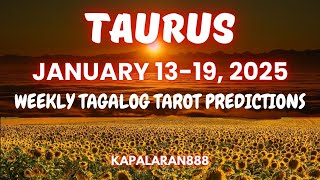 ITO ANG NAGHIHINTAY SAYO! ♉️ TAURUS JANUARY 13-19, 2025 WEEKLY TAGALOG TAROT #KAPALARAN888