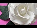 Free Rose Diy tutorial from Eva foam #diy #handmade #tutorial