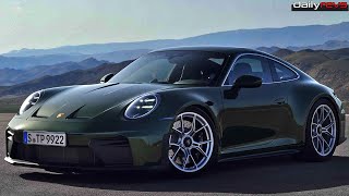 2025 Porsche 911 GT3 With Touring Package | Oak Green | Design Details !