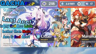 It's Time! Is My 3rd Acc Luck Better Than The Rest Of Acc?🤔 | Gacha | Mobile | Genshin Impact 5.3