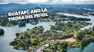 [4k] You NEED to take this day trip from Medellin! Guatape and the big rock! 2021