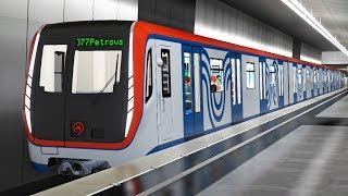 METRO SIMULATOR 2019 - ПЕРВАЯ ПОЕЗДКА НА 81-760 \