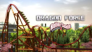 S&S Launch Coaster | Dragon Force | Roller Coaster Tycoon 3