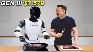 Elon Musk’s $7,579 Optimus Gen 3: Budget Home Maker Robot. 7 INSANE Features You Need To Know