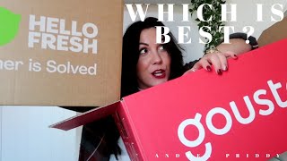 GOUSTO VS HELLO FRESH - BATTLE OF THE FOOD SUBSCRIPTION BOX... WHO WINS?