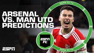 Arsenal vs. Man United predictions 🔮 ESPN FC UNANIMOUSLY agrees 😅