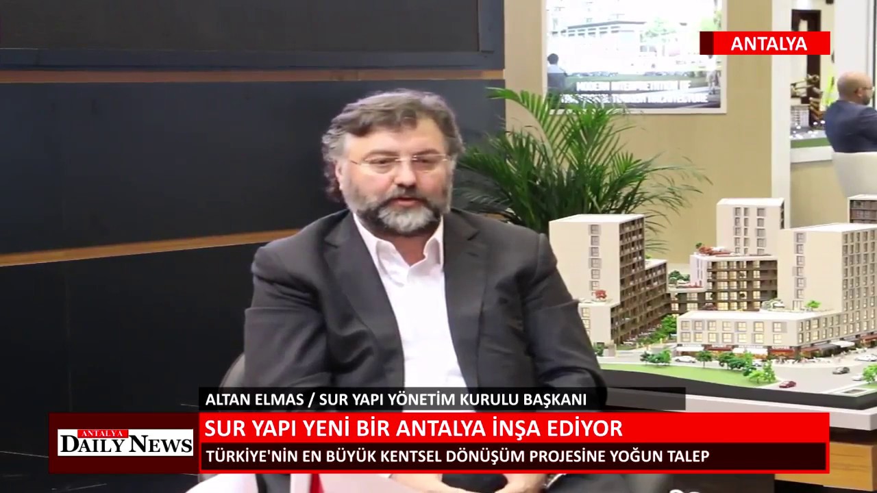 SUR YAPI YENİ BİR ANTALYA İNŞA EDİYOR - YouTube