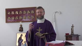 Homily by Father Maher