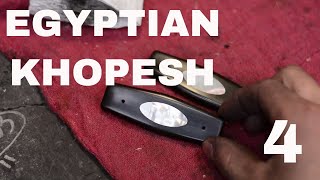 MAKING AN EGYPTIAN KHOPESH SWORD!!! Part 4