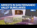 San Fernando Valley crime spree: LAPD announces 2 arrests