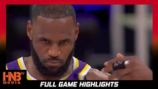 Chicago Bulls vs LA Lakers 1.8.21 | Full Highlights