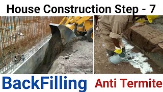 House Construction Step-7 |Backfilling \u0026 Anti Termite Treatment ( ATT) Tips | अपना घर कैसे बनायें ?