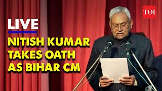 Bihar Political Crisis LIVE: Nitish Kumar takes oath as Bihar CM Again , dumps INDIA bloc, Congress