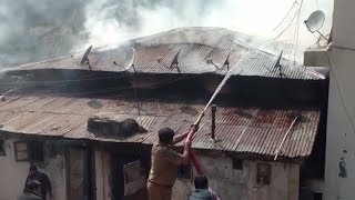 Severe shortage of water in Mussoorie's fire station, water taken from school to extinguish fire