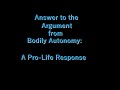 A Christian Response to the Argument from Bodily Autonomy