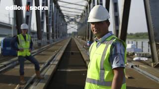 Moerdijk bridge rail replacement with Corkelast® ERS - preview video