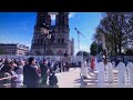 La rinascita di Notre Dame a tre anni dal rogo. Macron visita il cantiere della cattedrale di Parigi