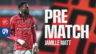 Pre-match: Jamille Matt remaining focused ahead of Chesterfield match