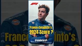 Franco Colapinto  F1 2024  Score ? #f1 #williams #rookie  #argentina #2024 #score #edit