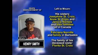 Henry Smith Long Obituary