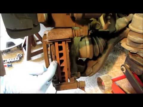 2002 Camry LE Front Brake Pad change 2002 Camry LE Front Brake Pad change
