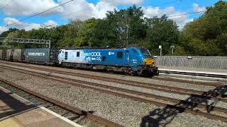 DRS 88010 'Aurora' on a Intermodal Service going South through Tamworth Low Level 16/09/2022