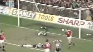 1986-87: Manchester United 4-1 Newcastle United