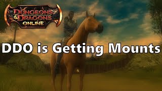 DDO is Getting Mounts