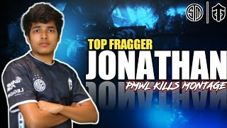 How JONATHAN Plays In PMWL | Top Fragger🇮🇳 | Pubg Mobile Fan Made Montage