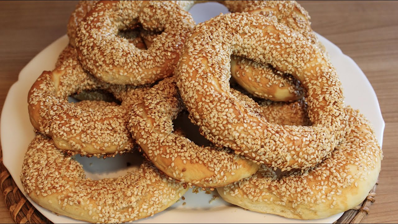 Türkische Sesamringe / Simit Mit Nihan - Ganz Einfach Selber Machen ...