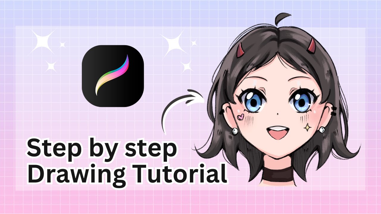 Step By Step Drawing Tutorial Youtube