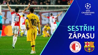 SESTŘIH UCL | Slavia - Barcelona 1:2