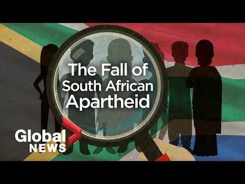 What was the biggest reason the government of South Africa created a policy of apartheid?