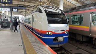 E653系1100番台H–201編成　特急しらゆき5号上越妙高行き新潟駅発車