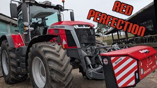 MASSEY FERGUSON 8S 305hp DYNA VT ROAD TEST - TRACTOR RUN TIME!!