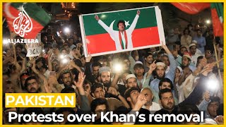 Protests in Pakistan over Khan’s removal, Sharif set to be new PM