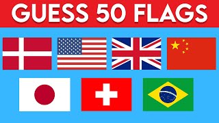 Guess the Flags | 50 Flags Quiz