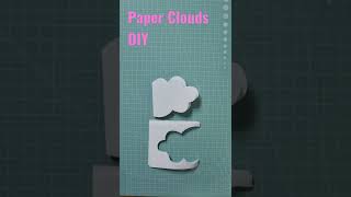 Paper Clouds DIY #paperclouds #papercloud