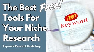 The Best Free Keyword Research Tools For Amazon KDP!