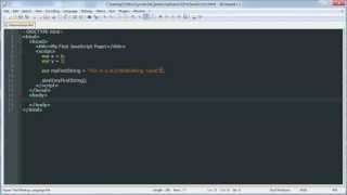 Syntax & Variables - JavaScript Basics Tutorial 2