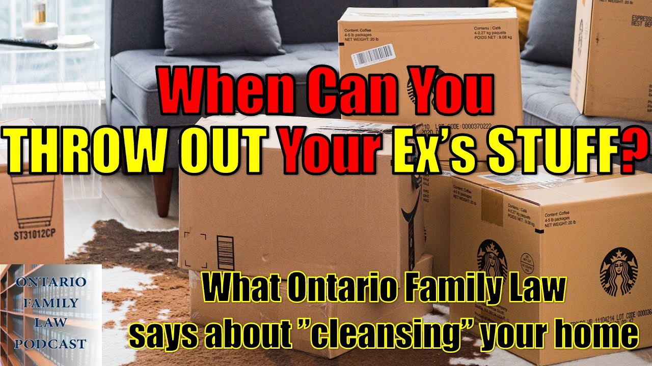 When Can You Throw Out Your Ex S Stuff Youtube