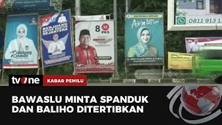 Baliho \u0026 Pamflet Caleg Dinilai Langgar Aturan | Kabar Pemilu tvOne