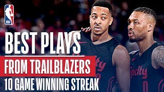 Best From The Portland Trail Blazers' 10 Game Win Streak!