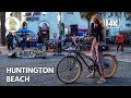 [4K] 🌊 Tuesday Evening | Huntington Beach, California | Surfcity Night Market