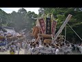 令和6年7月28日 大阪府南河内郡太子町 科長神社 永田町宮入