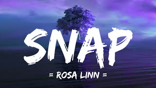 Rosa Linn - SNAP (High and Fast) Lyrics