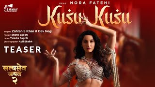 Nora Fatehi | Kusu Kusu Full Video | Satyameva Jayate 2 | Tanishk B Zahrah Khan | You Tune 2.O