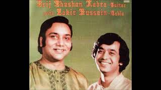 Pandit Brij Bhushan Kabra with Ustad Zakir Hussain~ Raga Multani \u0026 Dhun